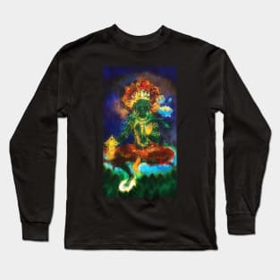 Aryatara, noble Tara, bodhisattva of compassion Long Sleeve T-Shirt